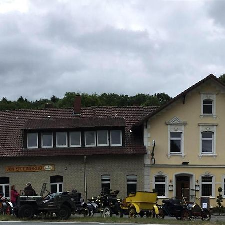 Pension Am Steinbruch Hilter Kültér fotó